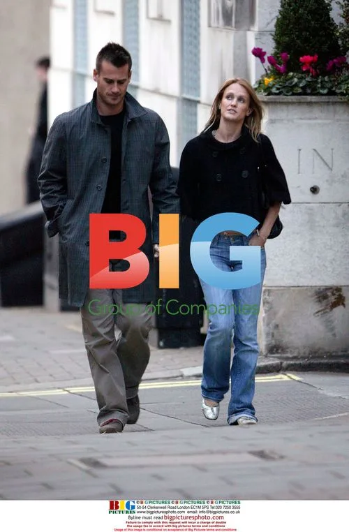 Tim Vincent and girlfriend in North London