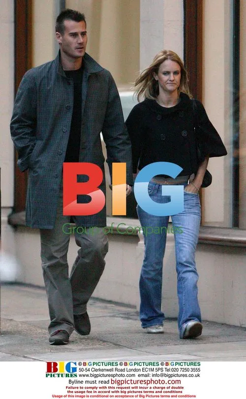 Tim Vincent and girlfriend out in North London