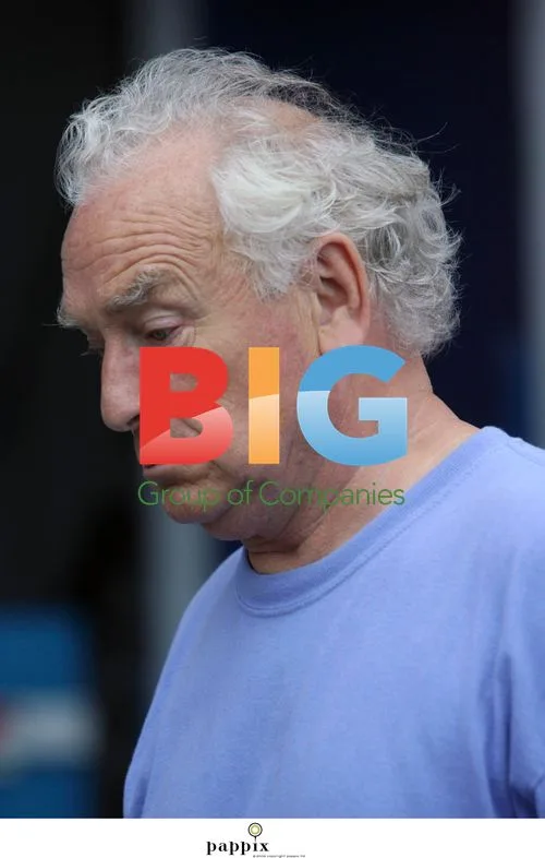 Producer Paul Freeman Shopping in London