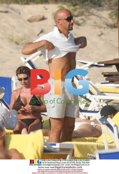 Gianluca Vialli on Beach