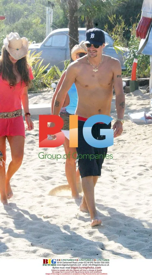 Kid Rock on holiday in St Tropez