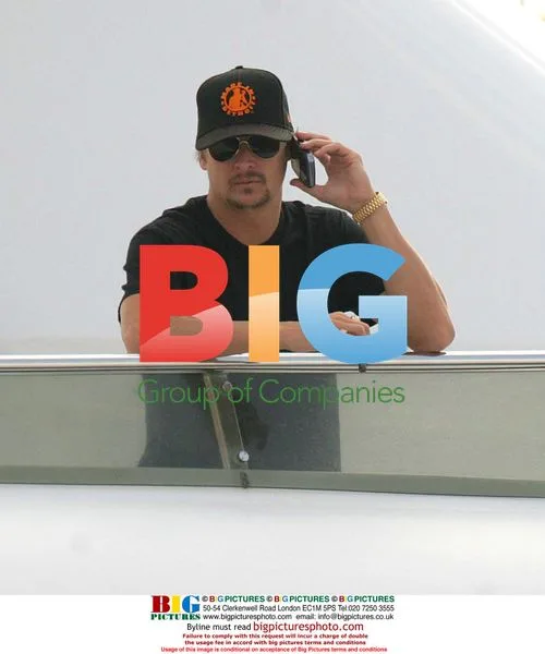 Rapper Kidd Rock on Break in St Tropez