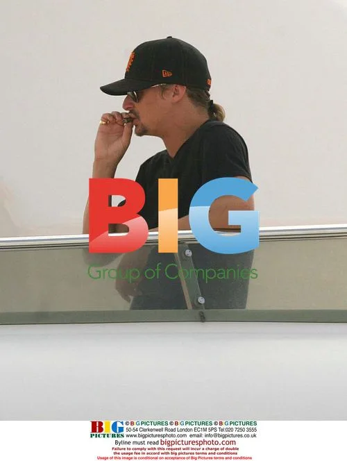Rapper Kidd Rock in St Tropez