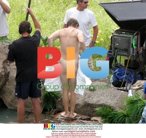 Wild Hogs filming scene with nude actor