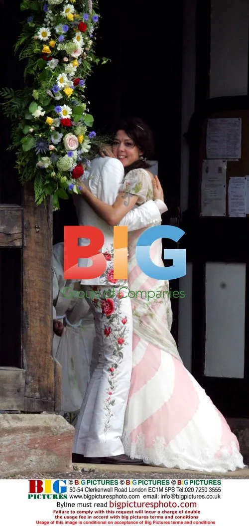 Bobby Gillespie and Katy England's wedding