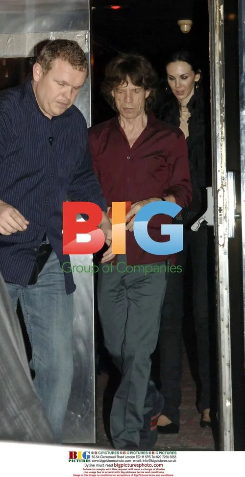 Mick Jagger Celebrates Birthday in Paris