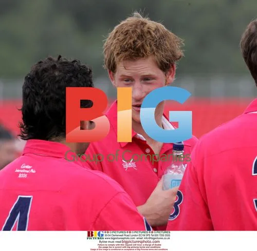Prince Harry at Cartier International Polo