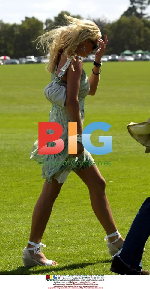 Chelsy Davy at Cartier Polo Event
