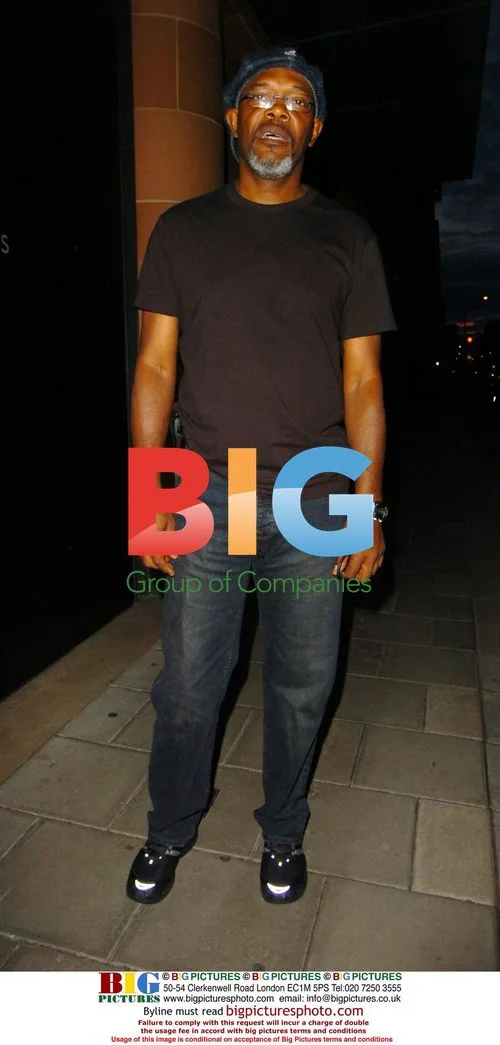 Samuel L Jackson leaves Cipriani's, London