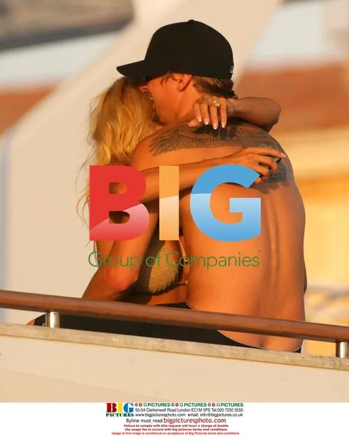 Kid Rock and Pamela Anderson on Yacht