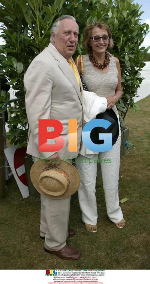 Frederick Forsyth at the Cartier International Polo Day