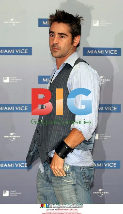 Colin Farrell at Miami Vice Photocall