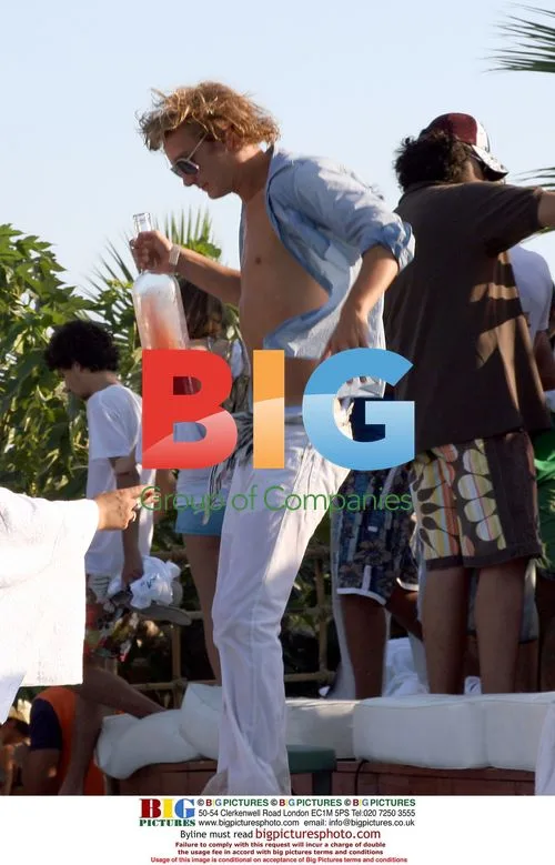 Pierre Casiraghi partying in St Tropez