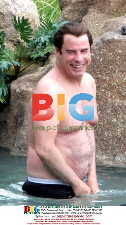 Filming of Wild Hogs comedy with nude scene