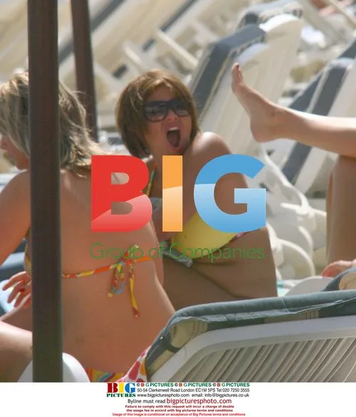 Jade Goody on holiday with boyfriend
