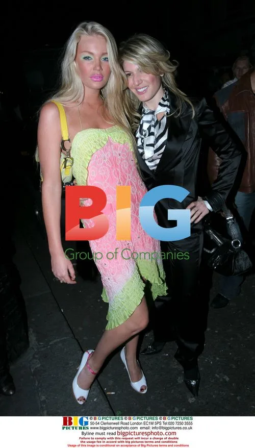 Actress Samantha Rowley leaving Pangaea Summer Party