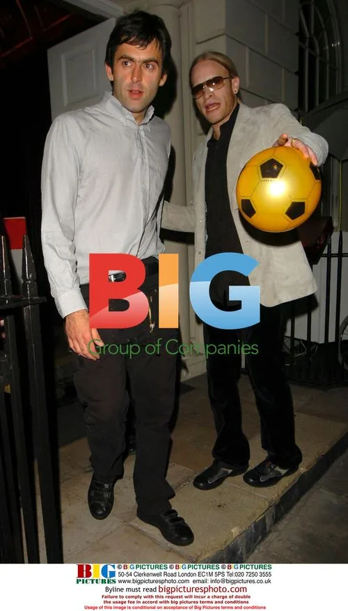 Ronnie O'Sullivan Leaving Ronnie Wood's Birthday Party