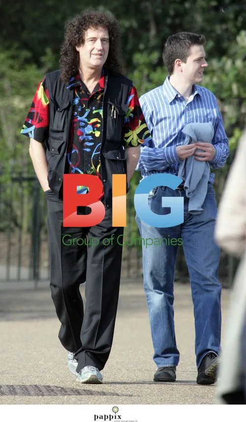 Queen Guitarist Brian May Visits Princess Diana Memorial