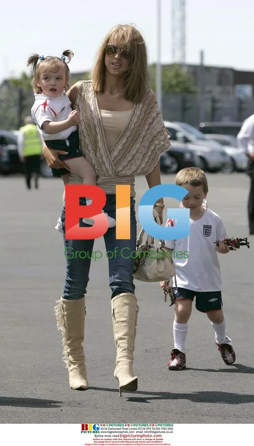 England Squad Wives & Girlfriends Arrive at Old Trafford