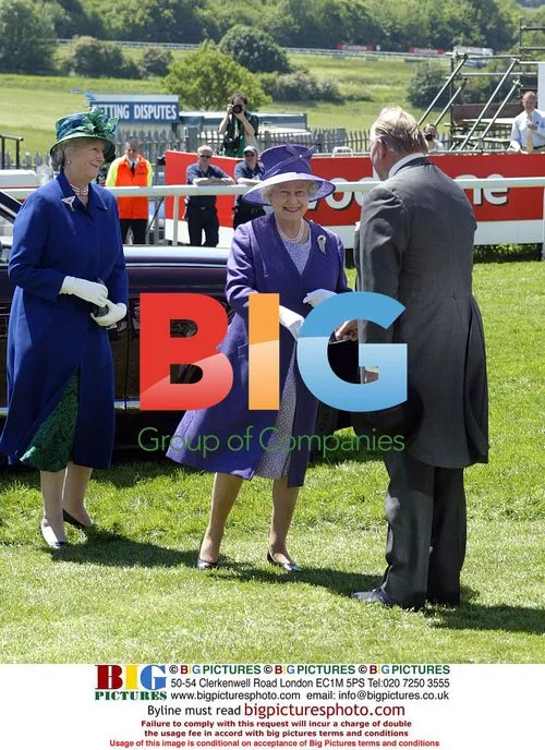 The Queen at Vodafone Derby