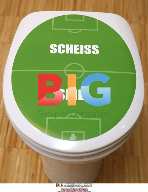 Toilet Lid Sticker Entrepreneur Oliver von Quast