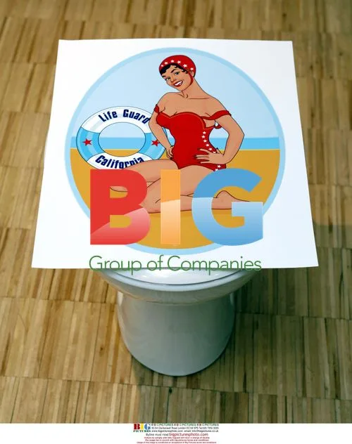 Oliver von Quast's POTT SPOT toilet sticker business