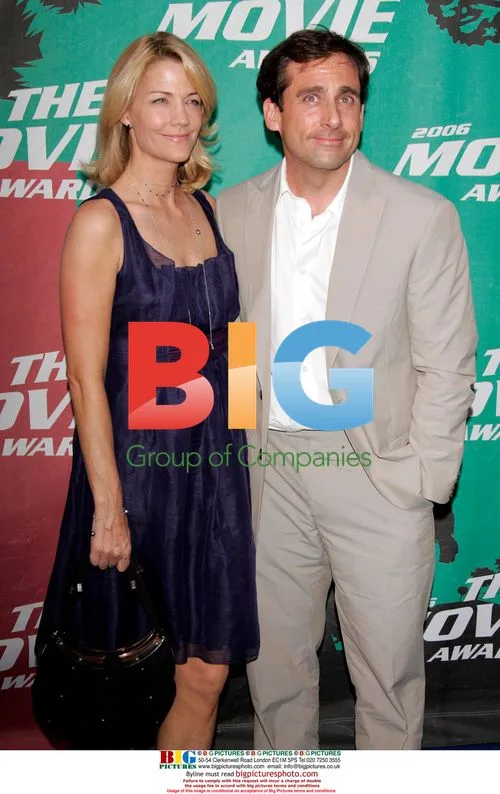 Steve Carell & Wife Nancy at 2006 MTV Movie Awards