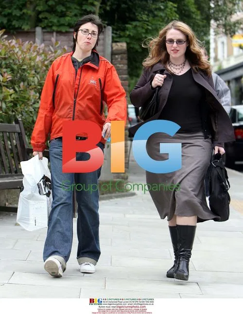 Sue Perkins with Unidentified Woman