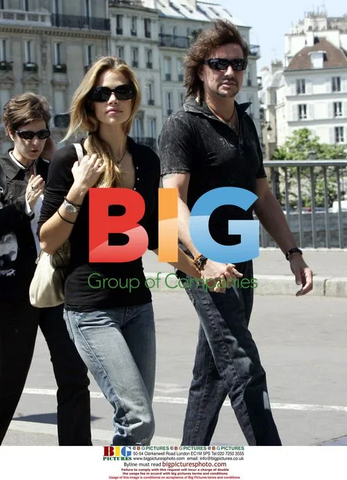 Denise Richards and Richie Sambora in Paris