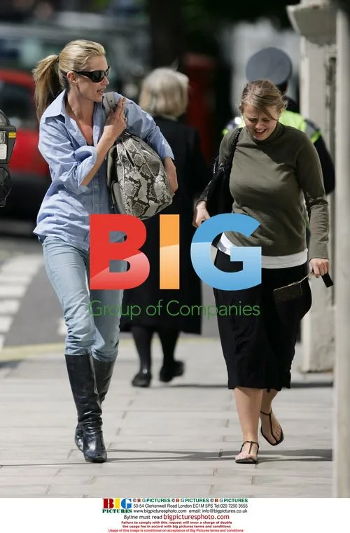 Kate Moss Spotted with PA in London