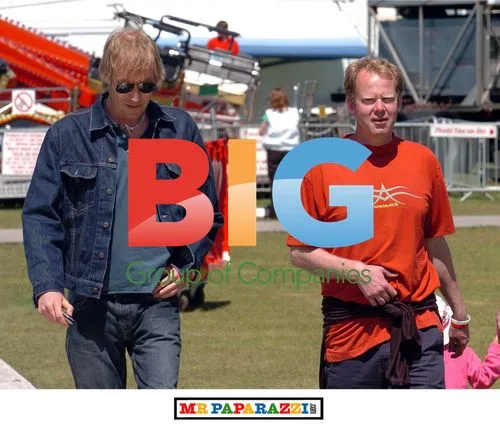 Rhys Ifans Enjoys Day Out in Wales