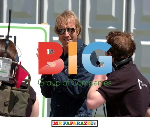 Rhys Ifans and Family at Urdd National Eisteddfod