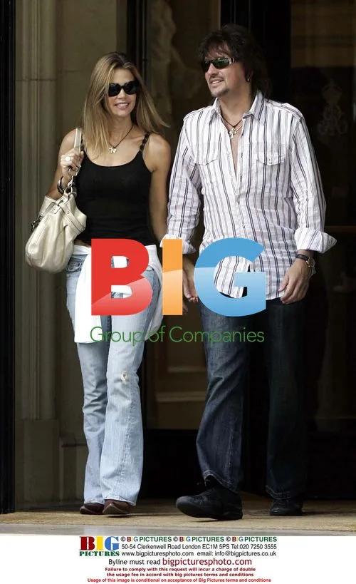 Denise Richards and Richie Sambora in Paris