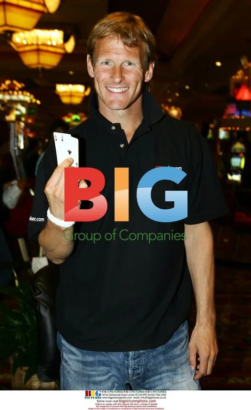 Soccer Legend Teddy Sheringham at World Poker Tour