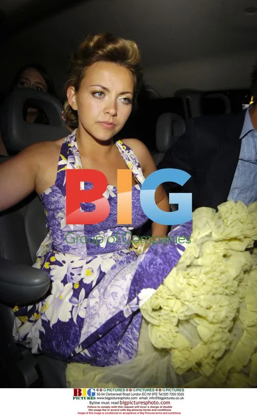 Charlotte Church and Gavin Henson leave Glamour awards after-party