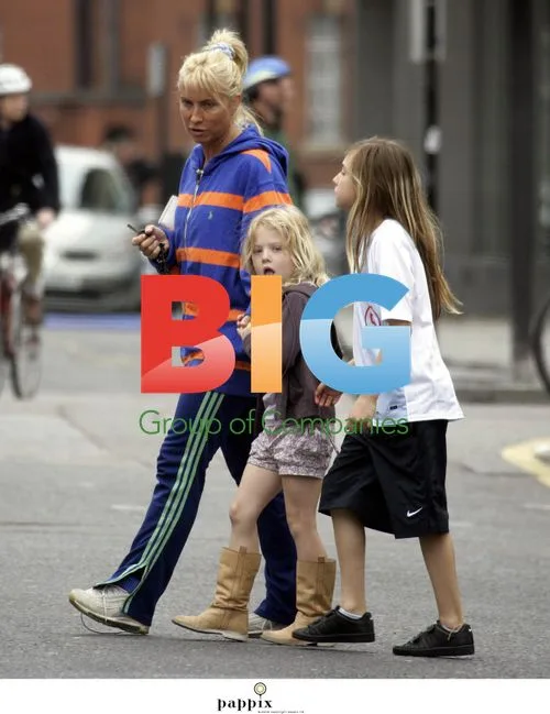 Meg Matthews Picks Up Daughter Anais