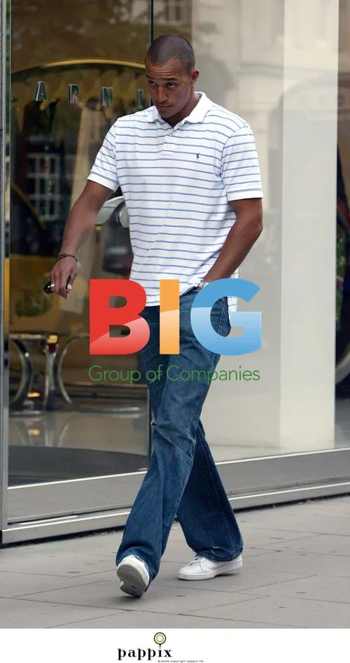 Bobby Zamora out and about in London