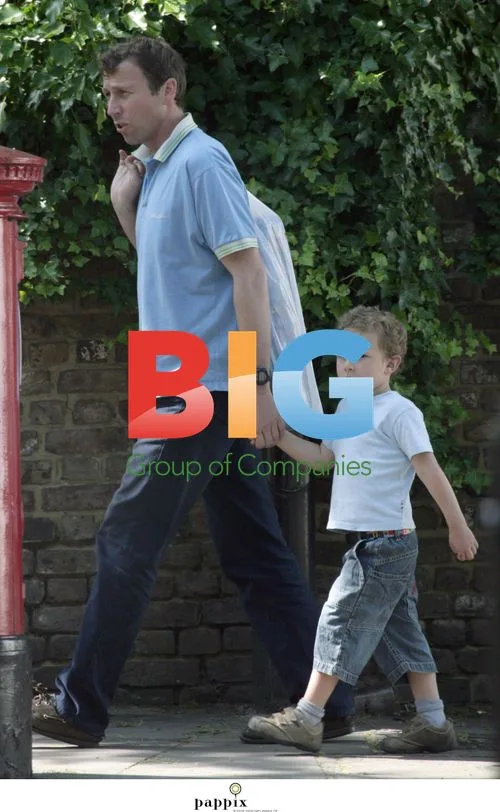 Mike Atherton Picks Up Son from School