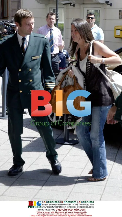 Gary Neville's wife arrives in Baden Baden