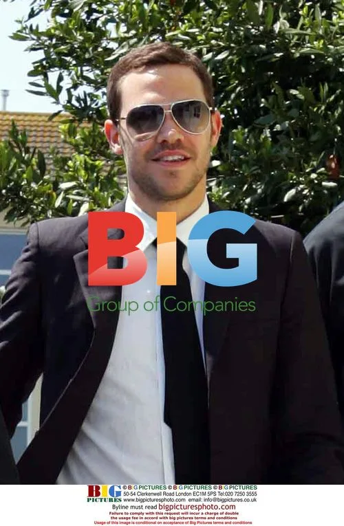 Singer Will Young at wedding in Weymouth