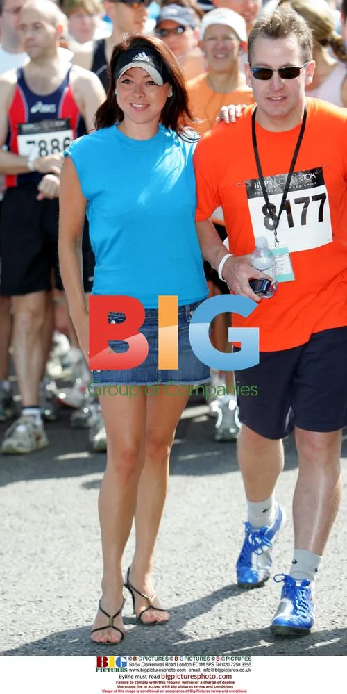 Lisa Scott Lee at BUPA Capital 10km Run