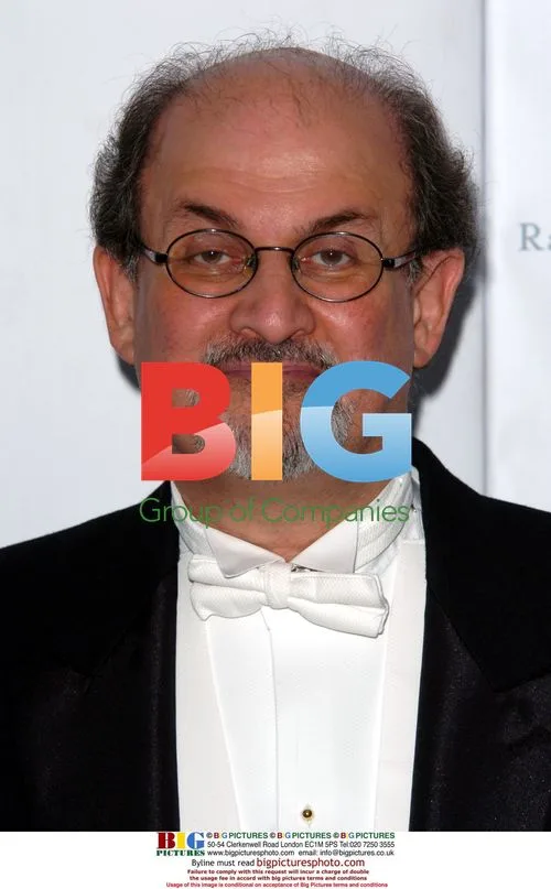 Salman Rushdie at Russian Midsummer Fantasy party