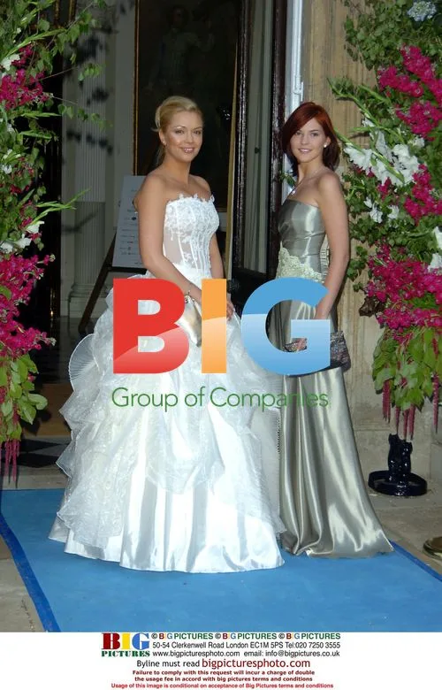 Ksenia Gorbacheva and Anastasia Virgaskaya at Althorp estate