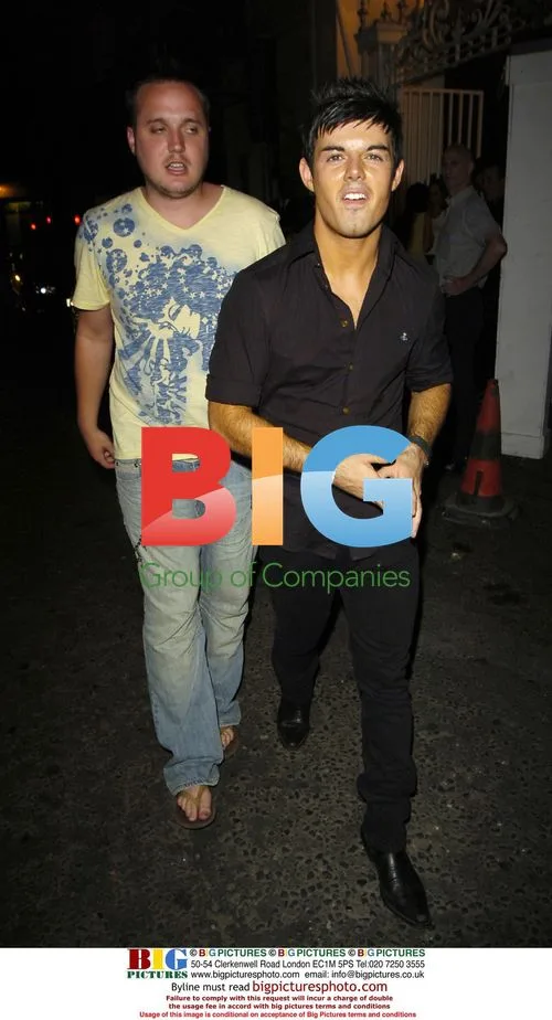 Big Brother contestants at Jade Goody's birthday party