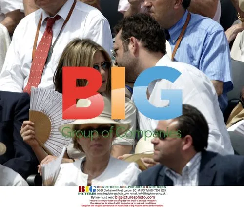 Jennifer Aniston and Vince Vaughn at French Open