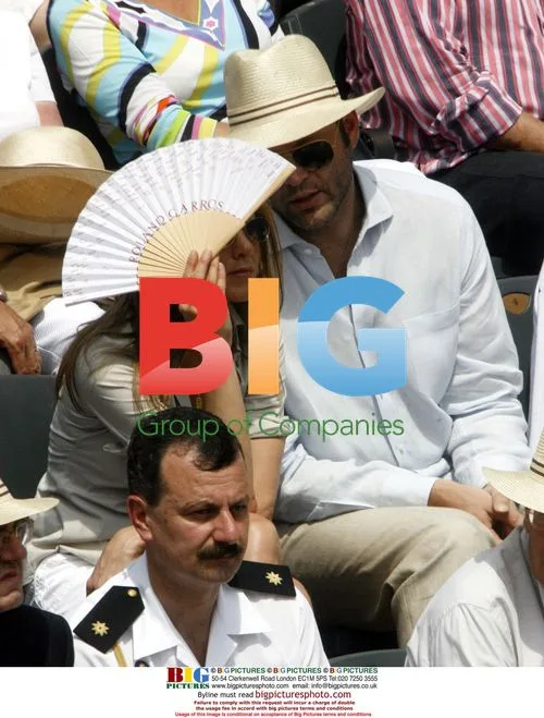 Jennifer Aniston and Vince Vaughn at French Open