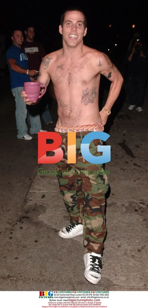 Steve O at Caroline D'Amore's Birthday Party