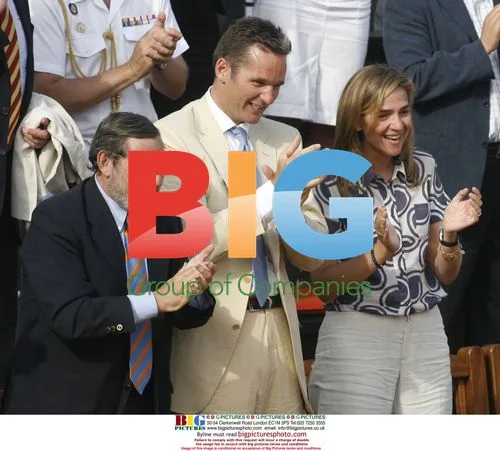 Princess Cristina & Inaki Urdangarin at French Tennis Open