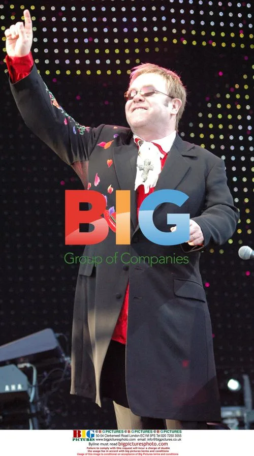 Elton John Performs Live in Chester-le-Street