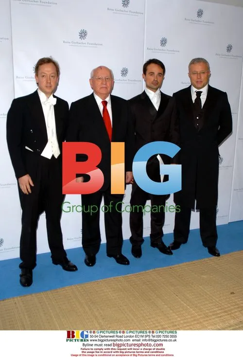 Mikhail Gorbachev at Althorp Estate Party
